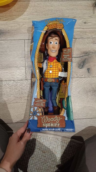 Nowy chudy toy story zabawka interaktywna