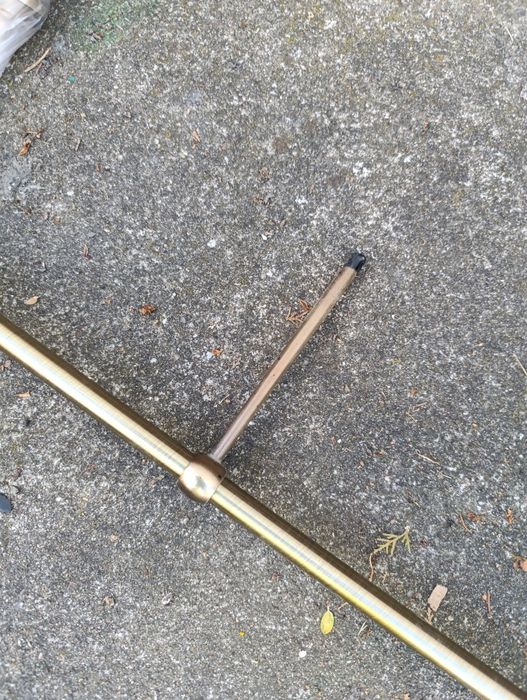 Piękny karnisz metalowy 210 cm