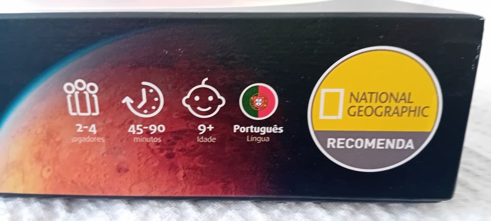 Jogo de tabuleiro missão a Marte novo