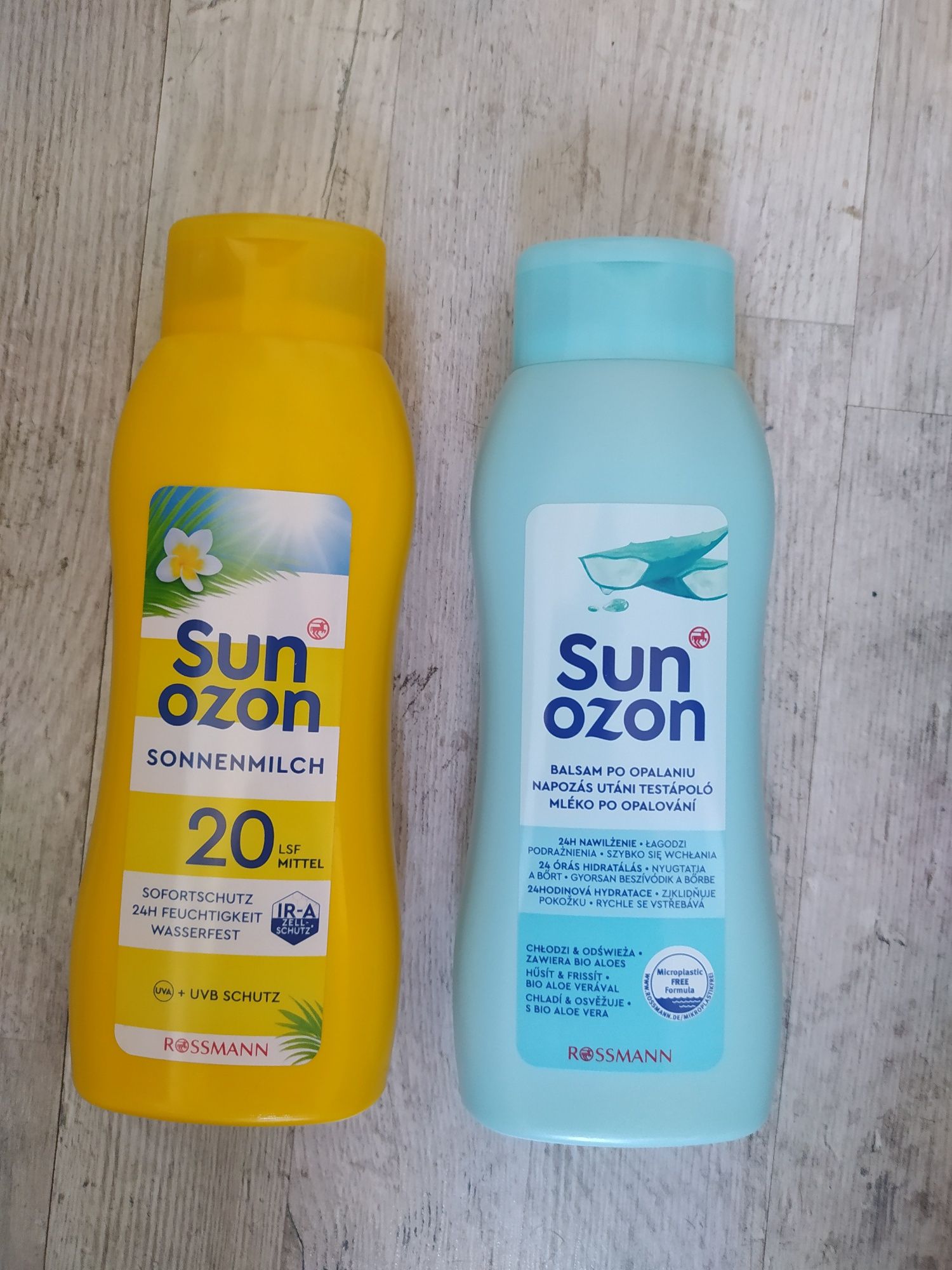 Mleczko do opalania Sun Ozon 400ml i po opalaniu 400ml