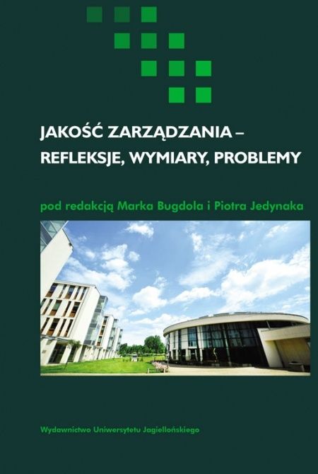 Jakość zarządzania - refleksje, wymiary, problemy