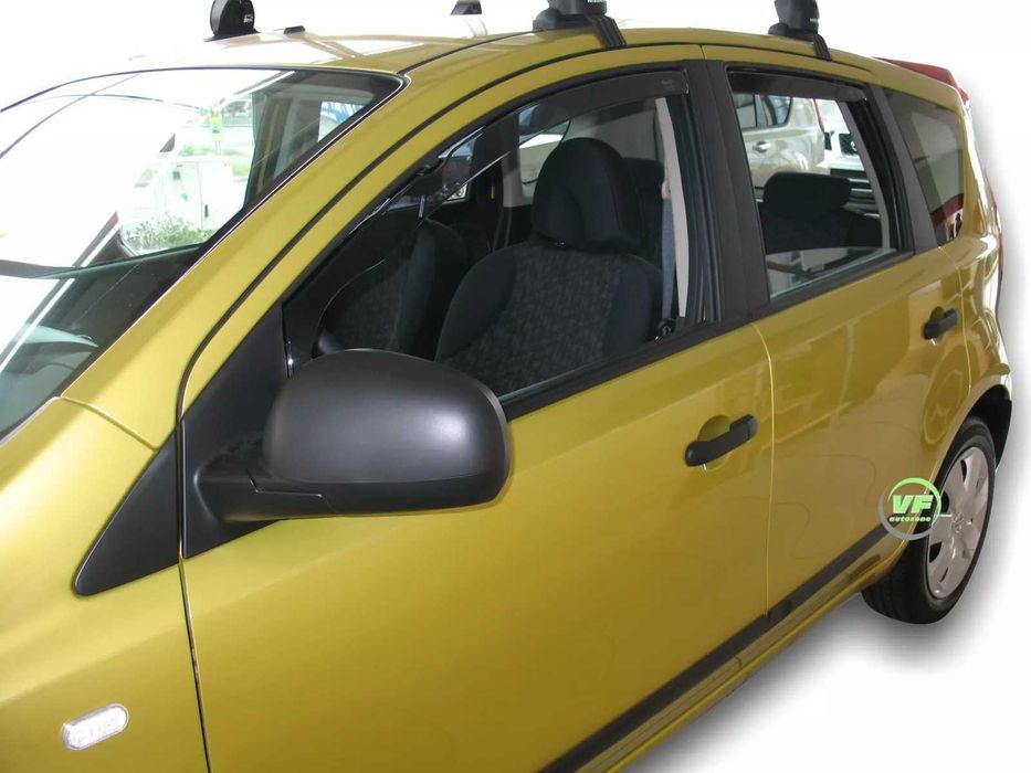 Вставные ветровики Nissan Note 2005-2012 новые Heko Team моделные 4 шт