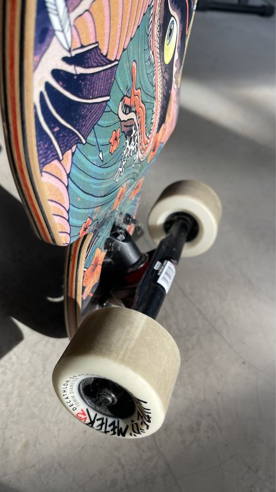 Skate Longboard como novo