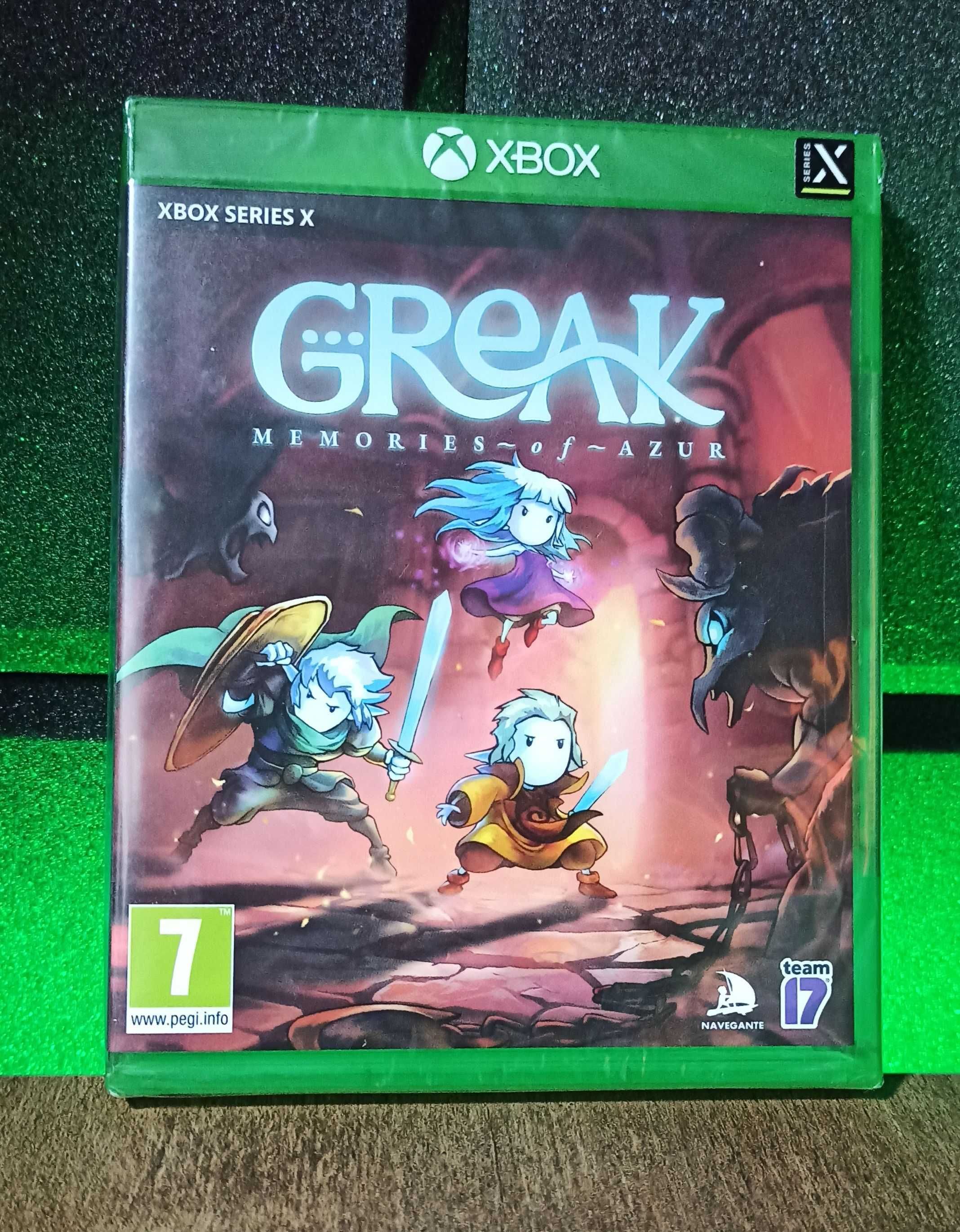 Greak: Memories of Azur Xbox One S / Series X - piękna gra dla dzieci