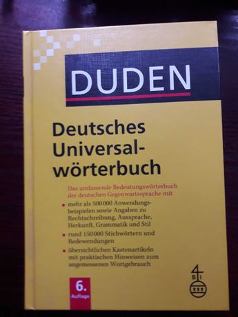 Duden Deutsches Universalwörterbuch