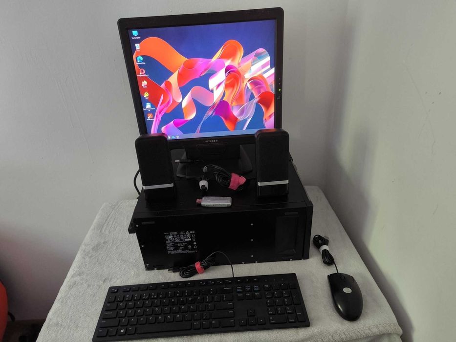 Zestaw Komputer Dell I5 Win11+Office Monitor Mysz Klawa WiFi Glosniki