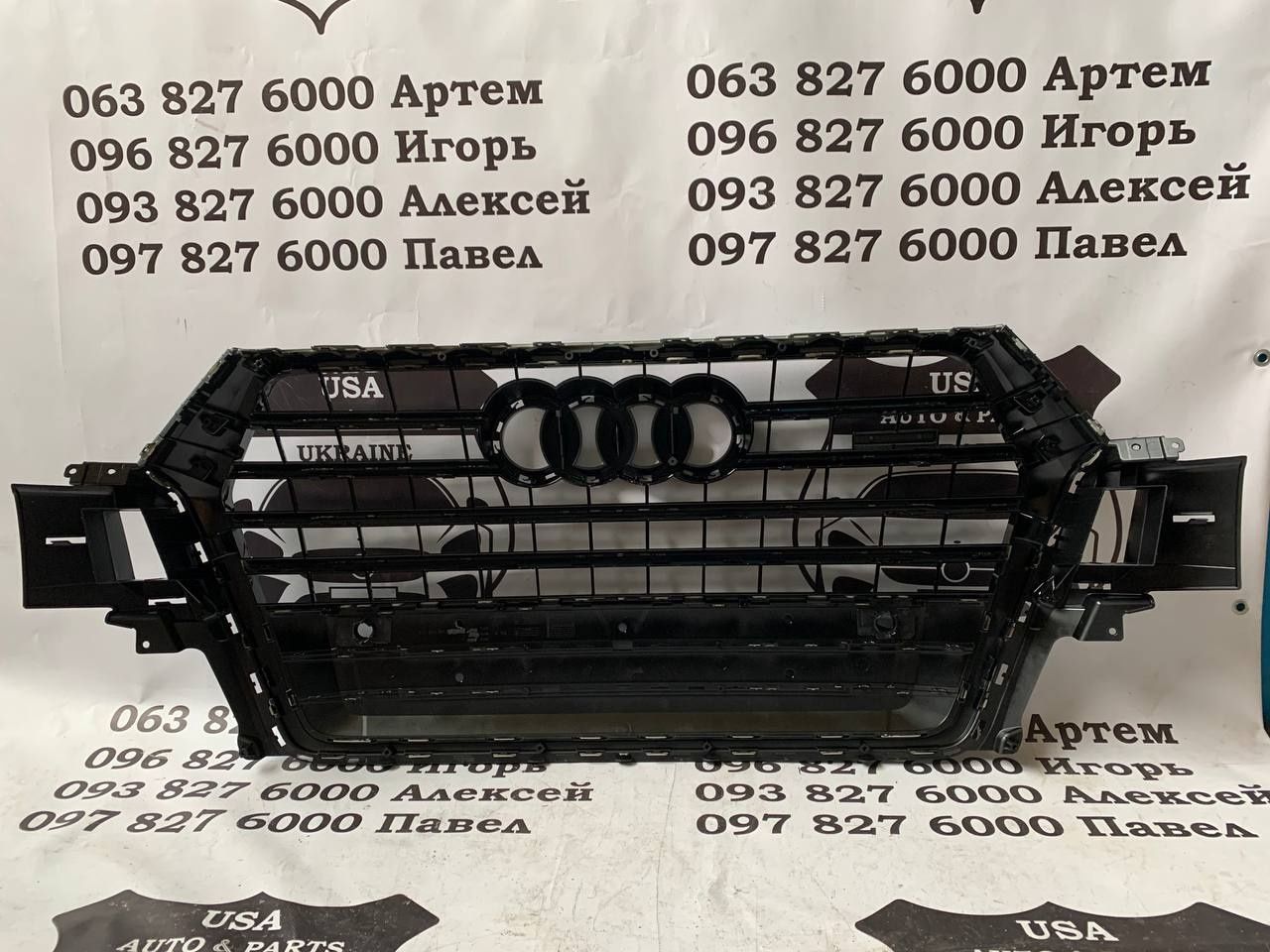 Audi Q7 решетка радиатора ку7 Ауди запчасти
