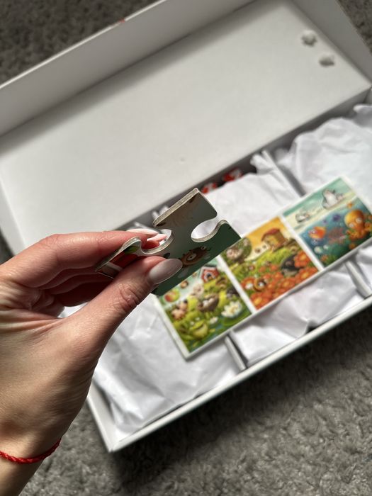 Пазли 3в1 «Улюблені тварини».