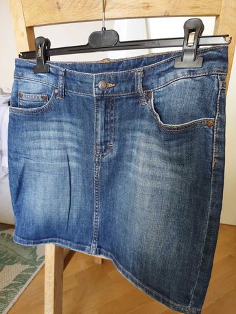 dżinsowa spódniczka mini jeans M/L