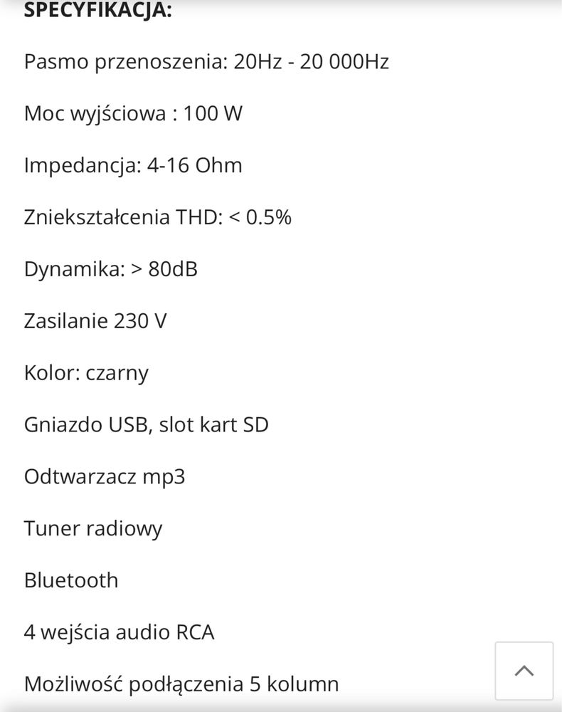 Nagłośnienie. Glosniki. Wzmacniacz