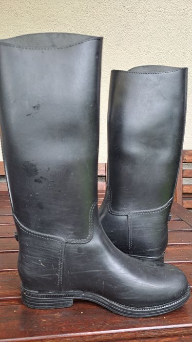 Buty na konia jeździeckie kalosze essensole junior