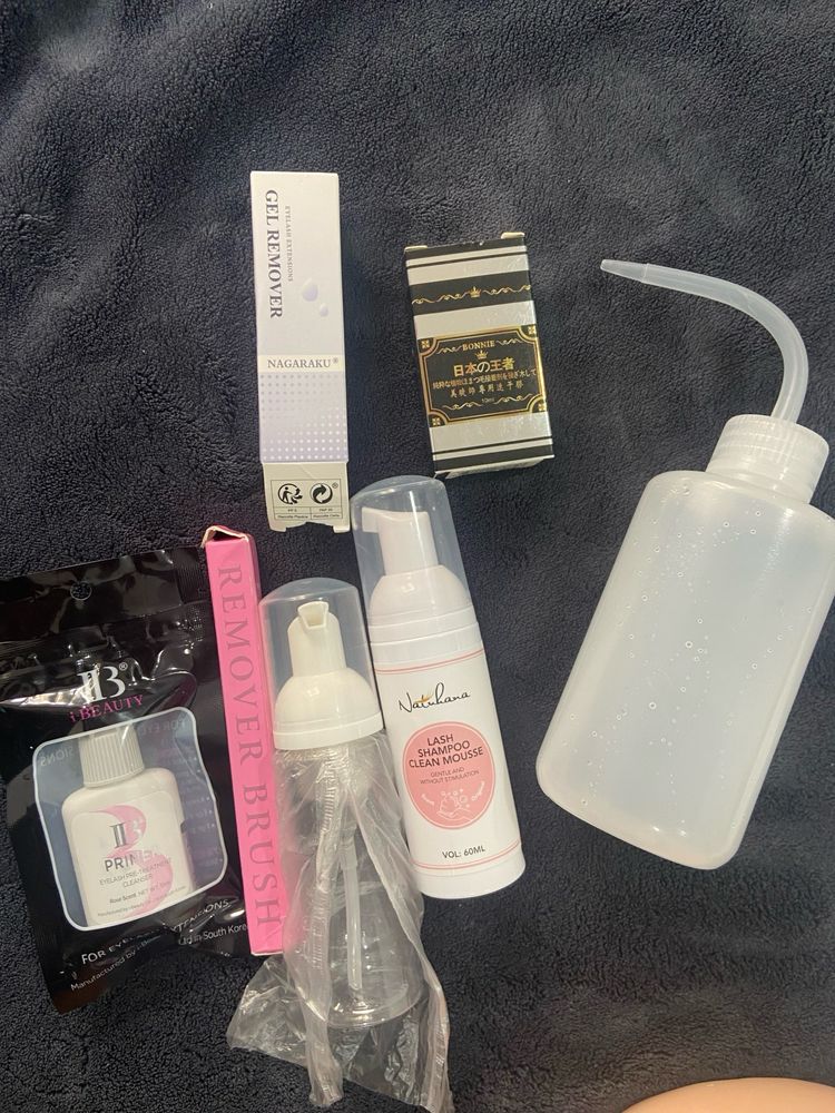 Kit de treino pestanas completo