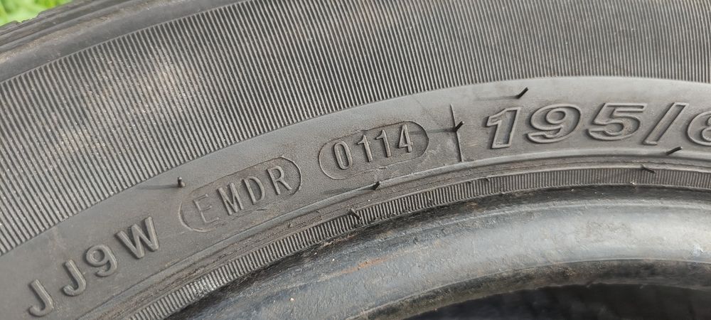 Opony letnie z 2014r 6mm 195/65/16c Roadstone 7N możliwa wysyłka+