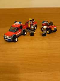 LEGO City Terenowa ekipa ratunkowa i wóz dowódcy straży 7942 i 7241
