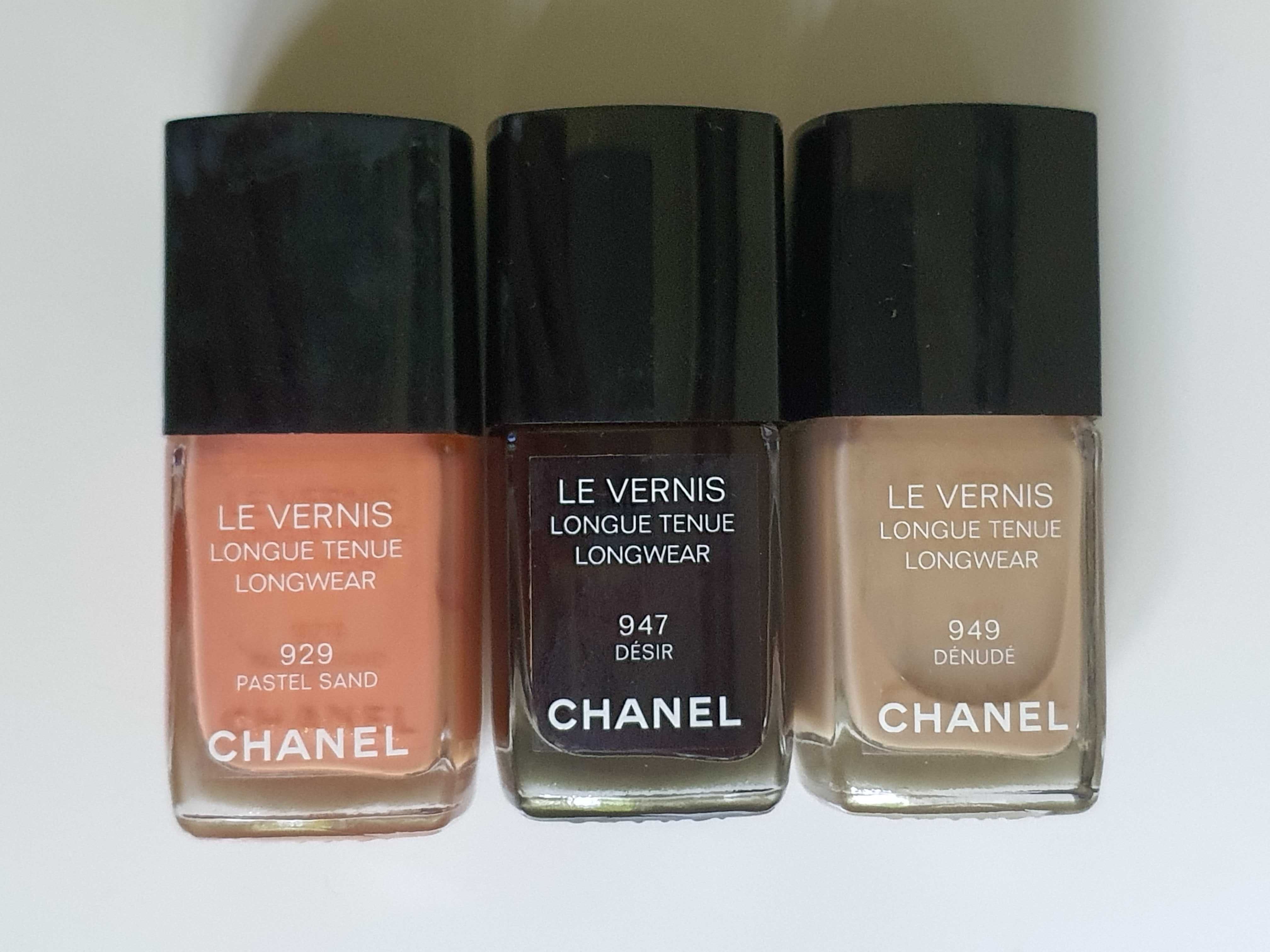 Лаки для нігтів від Шанель Le Vernis