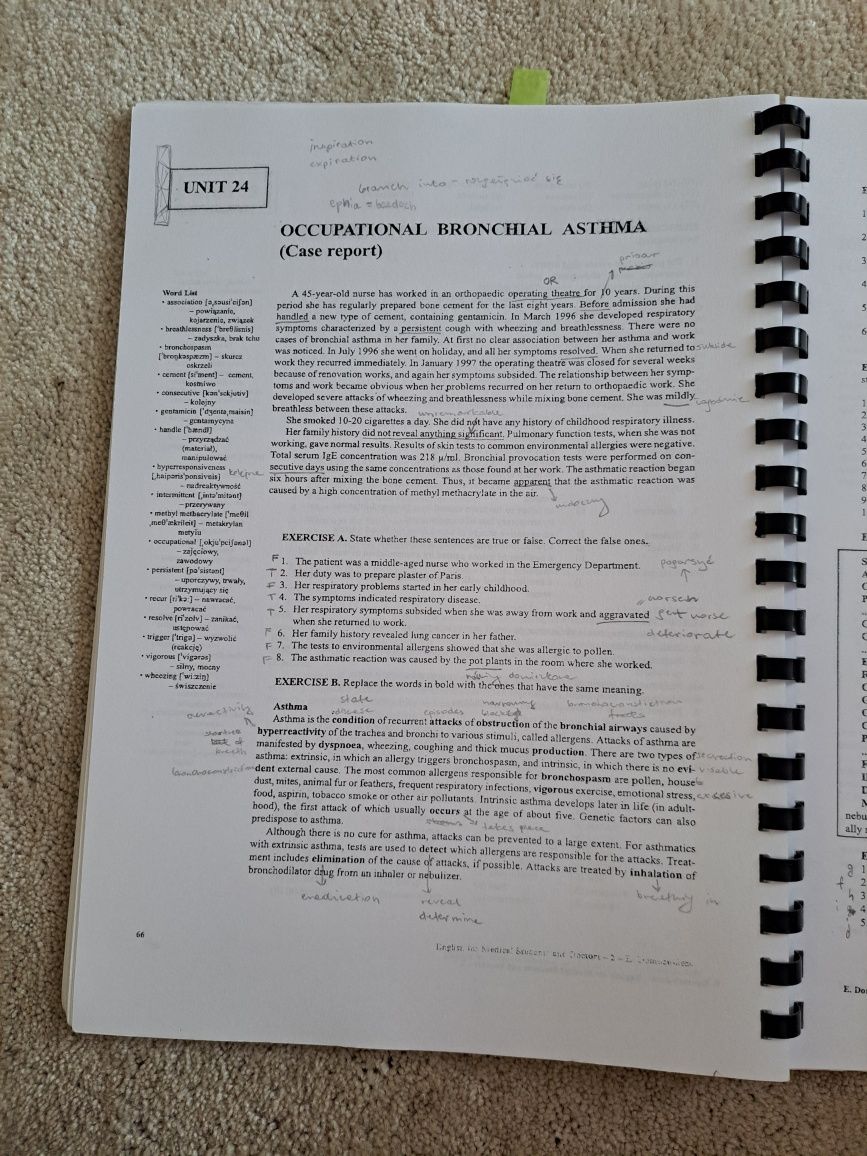 ENGLISH for medical students and doctors 1 i 2  (angielski studia)