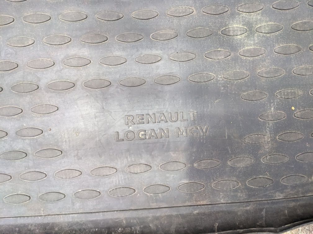 Коврик в багажник Рено Дачія логан mcv від 2013
