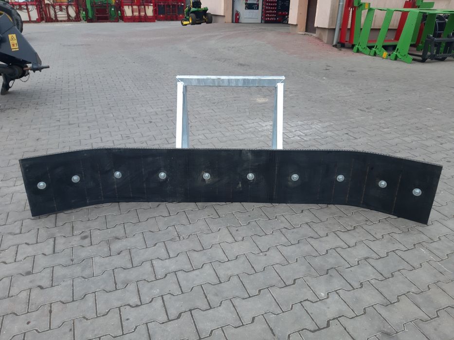 Łyżka guma zgarniak Weidemann 2.5 m manitou JCB tuz do śniegu błota