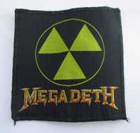 Vintage patch Megadeth nuclear logo