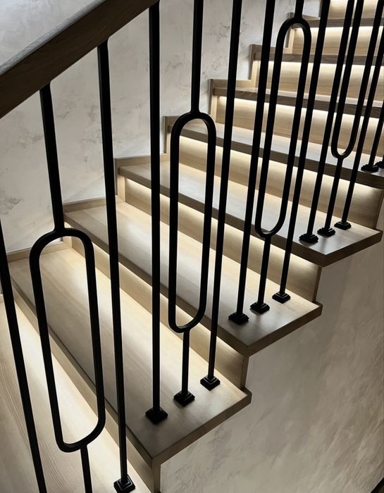 Schody loft , drewniane , barierki i balustrady