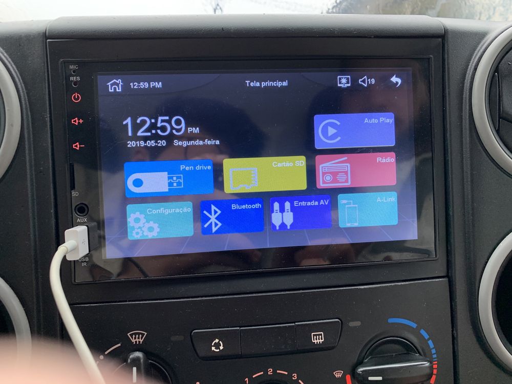 Radio Citroen Berlingo Peugeot Partner Carplay