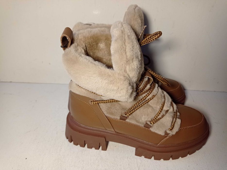 botki skórzane Reserved