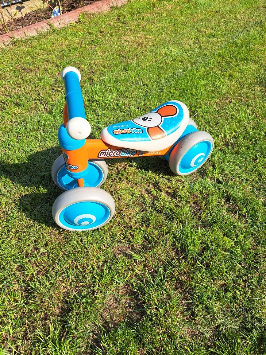 Jeździk rowerek biegowy dla dzieci Microbike Milly Mally