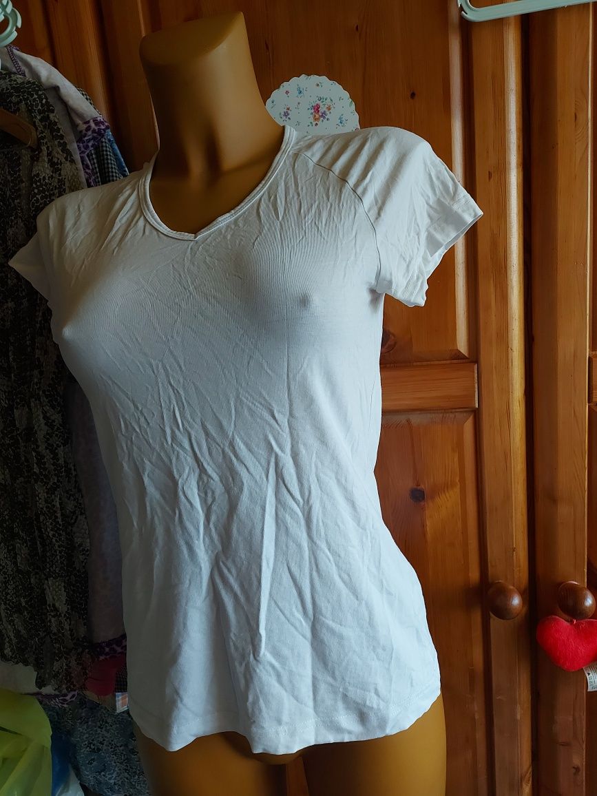 T-shirt biały rozmiar M firma MALFINI