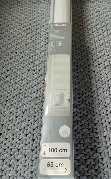 Rolety białe dzień noc _ NOWE