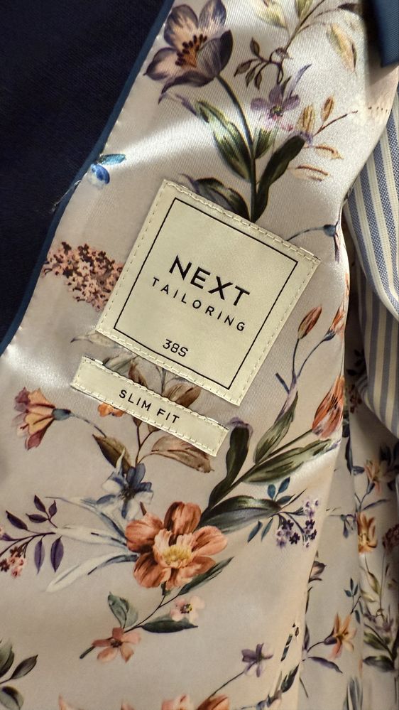 Двобортний піджак NEXT льон (S)