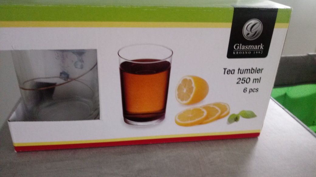 Szklanki do herbaty 6 sztuk