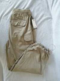 Nowe szerokie spodnie cropp Loose jogger M 32