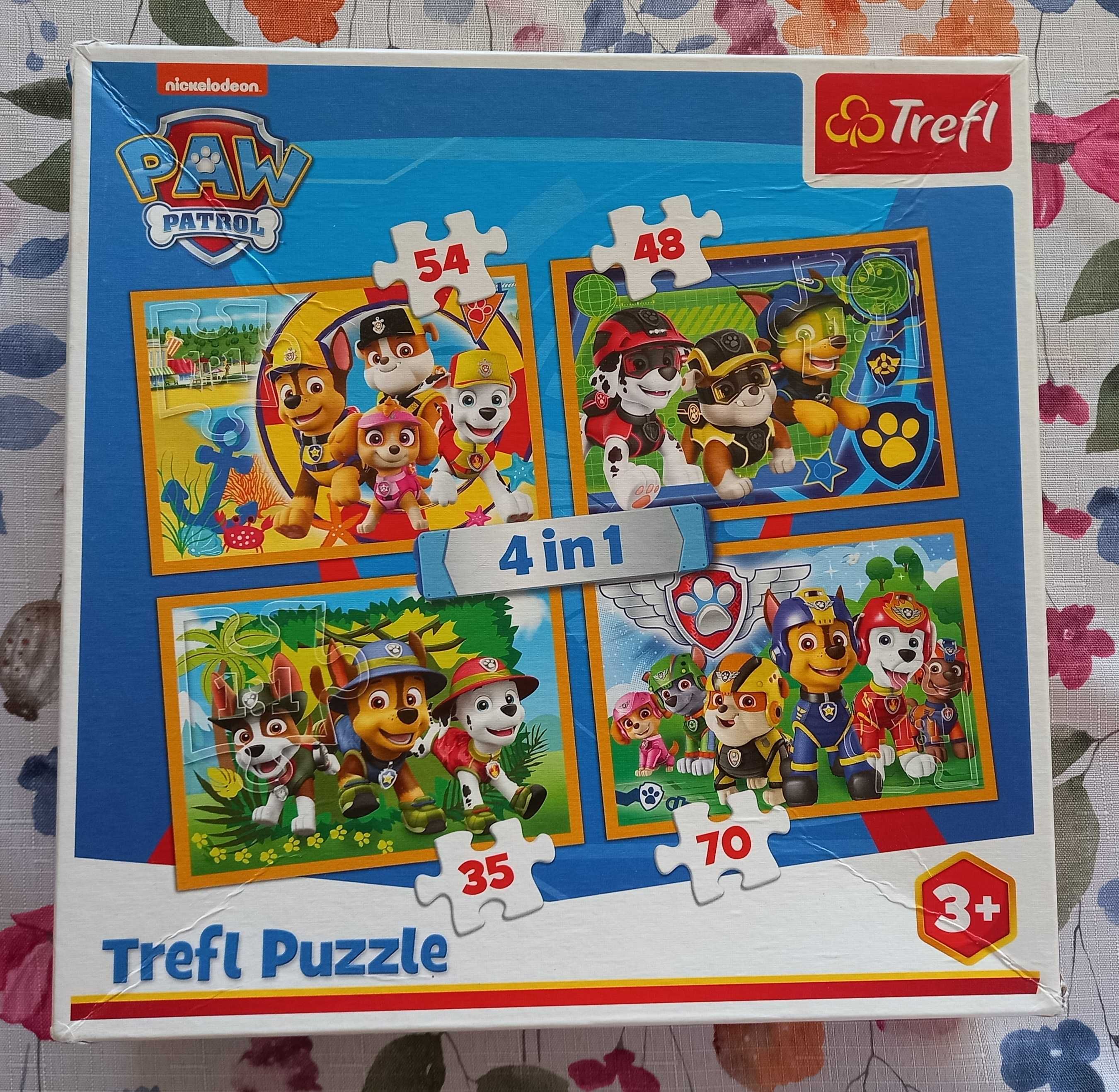 Puzzle Trefl - od 20 - 70 elementów