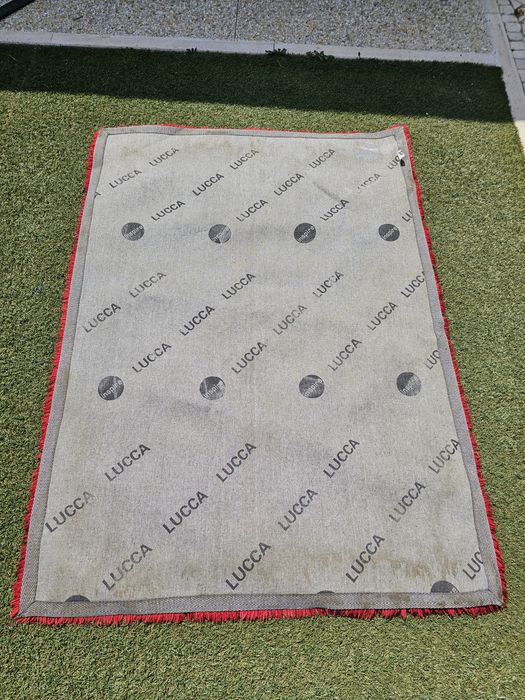 Tapete sala vermelho luca 1,70m por 120m