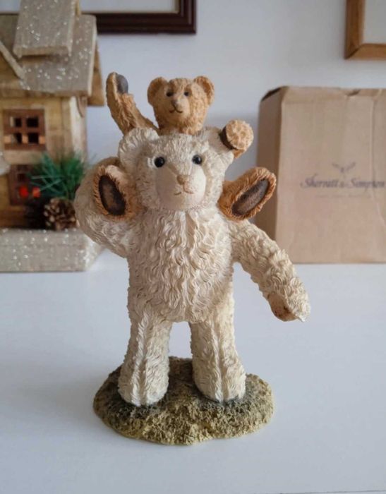 Sherratt & Simpson 2 misie nowe w pudełku figurka vintage Bear miś