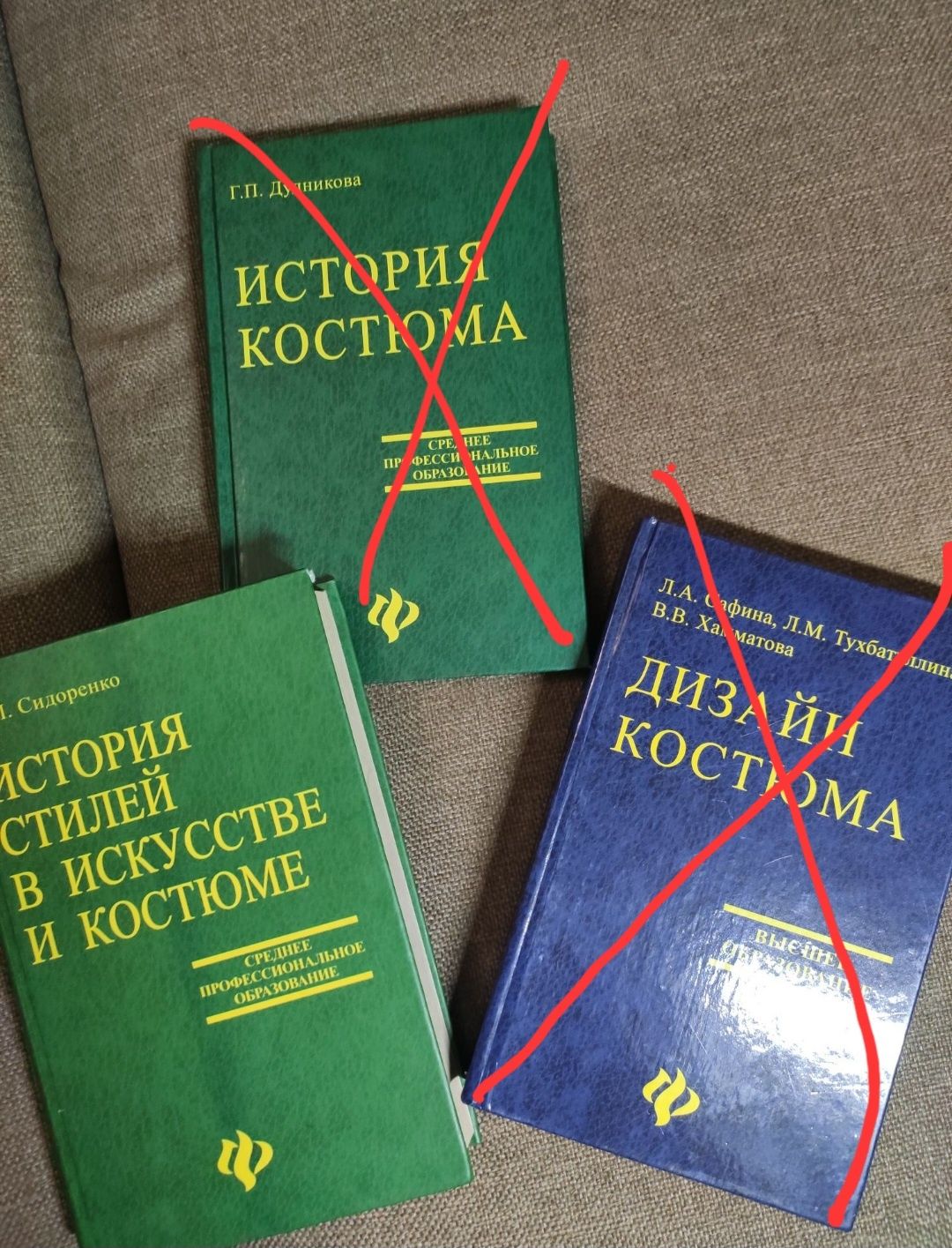 Книги з історії костюма.