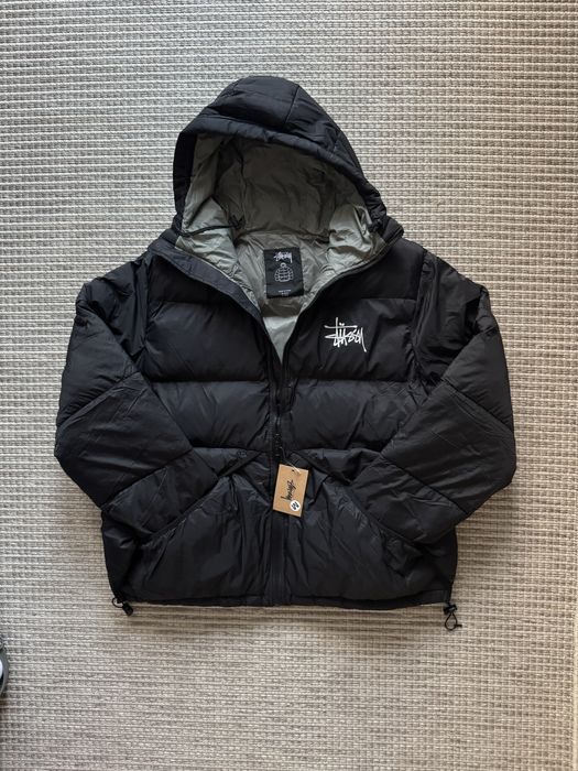 Nowa Oryginalna męska Kurtka zimowa Stussy Kurtka ocieplana puchowa