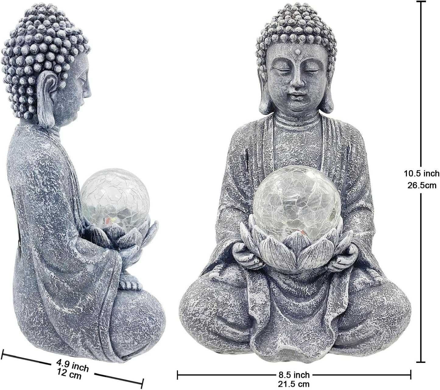 Lampa solarna budda