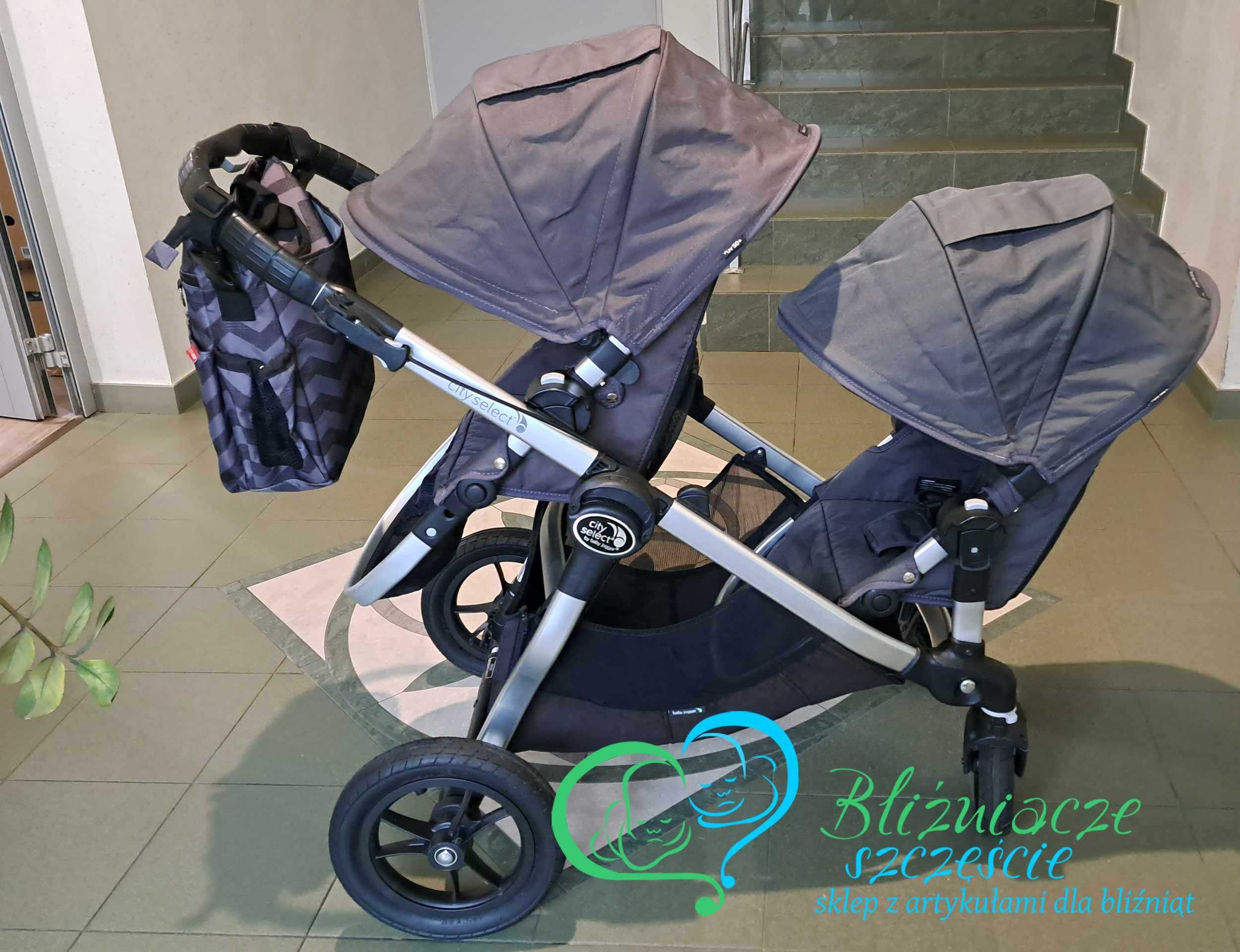 Baby Jogger City Select wózek bliźniaczy KOMIS