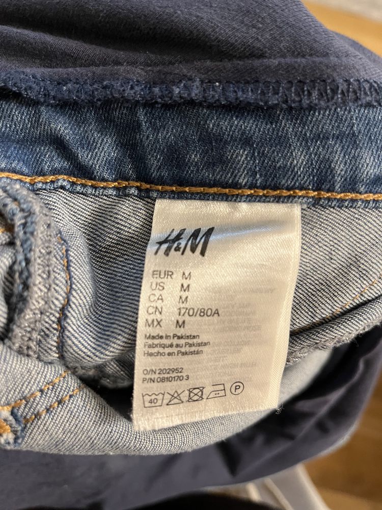 Spodnie ciążowe jeansowe H&M 38