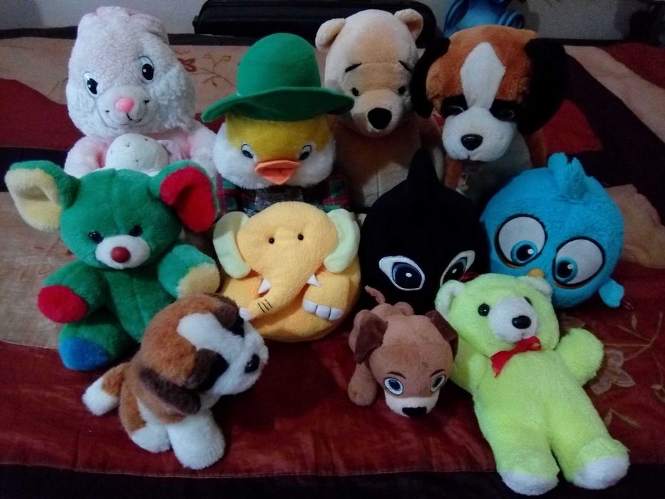 Bonecos de Peluche Variados