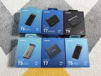Samsung T5 T7 T9 2 4TB Portable SSD Зовнішній диск