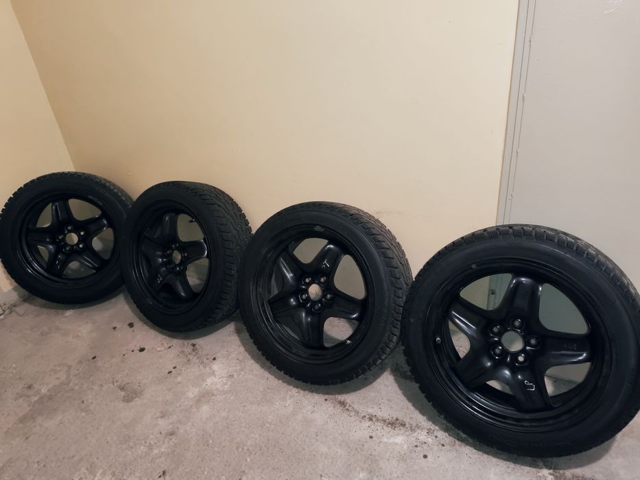 Komplety zestaw kół zimowych+kołpaki
