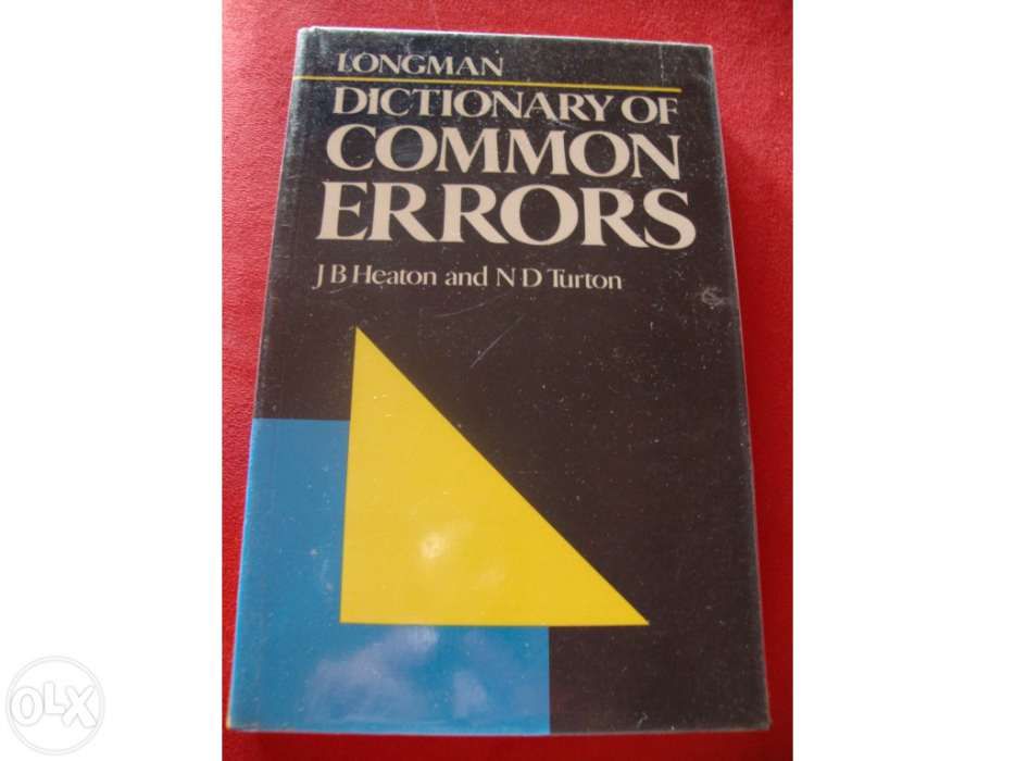 "Longman Dictionary of Common Errors"