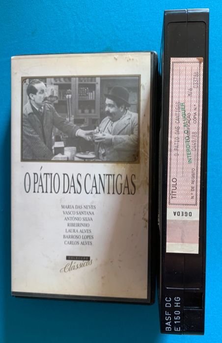 03 VHS - Filmes Português. (ORIGINAL)