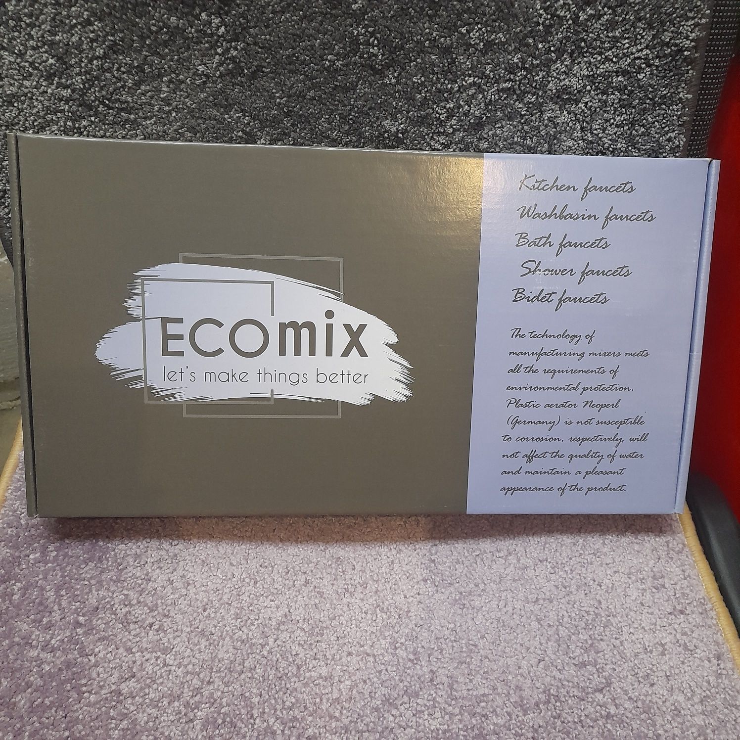 Змішувач для кухні Ecomix, новий