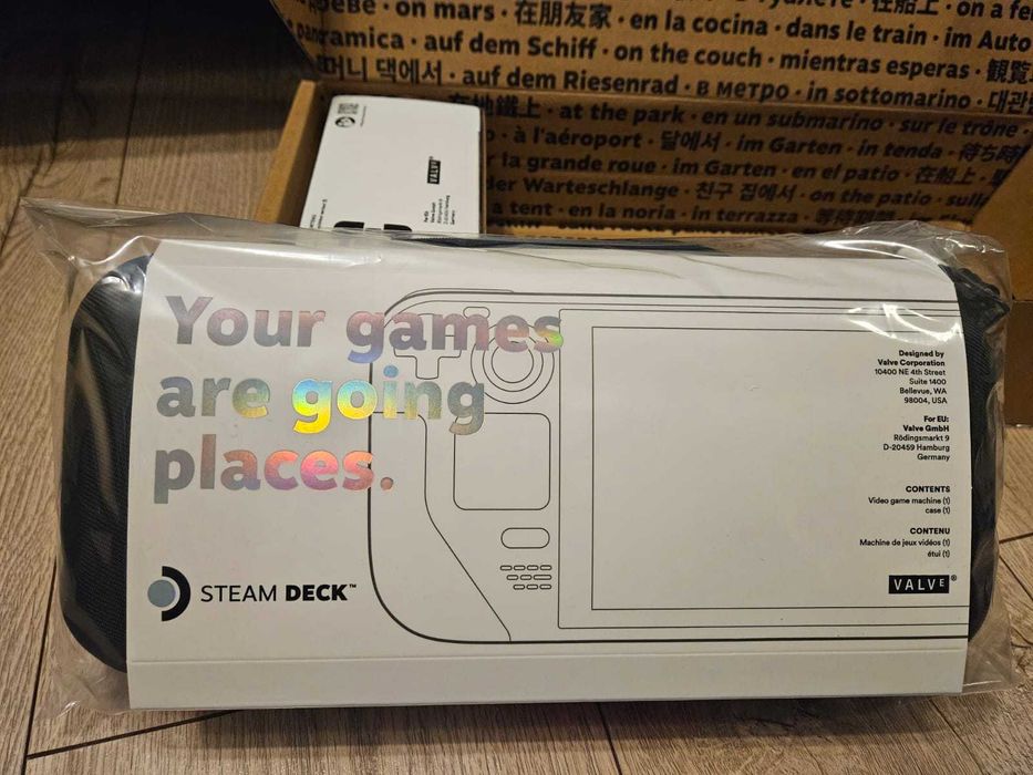 Steam Deck 256 GB LCD - NOWY