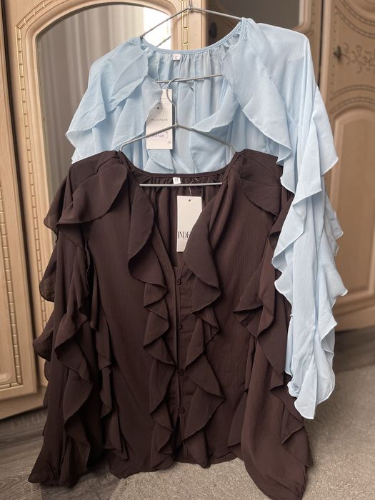 Блузка з рюшами у стилі Zara