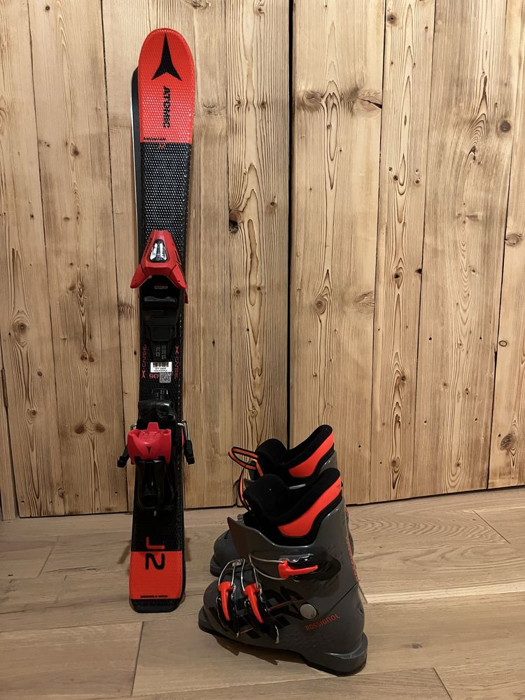 Atomic J2 REDSTER 90cm z butami rossignol  HERO 235mm