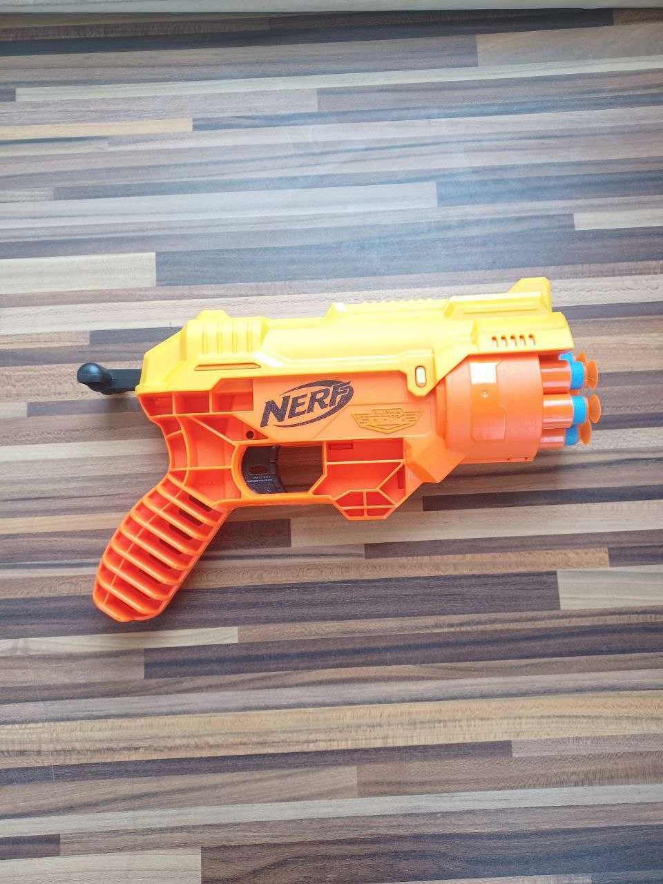 Бластер Hasbro з патронами и мишенью Nerf Alpha Strike Cobra rc-6